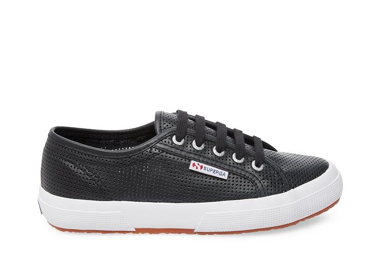 Superga 2750-Perfleanappaw Black - Womens Superga Lace Up Shoes